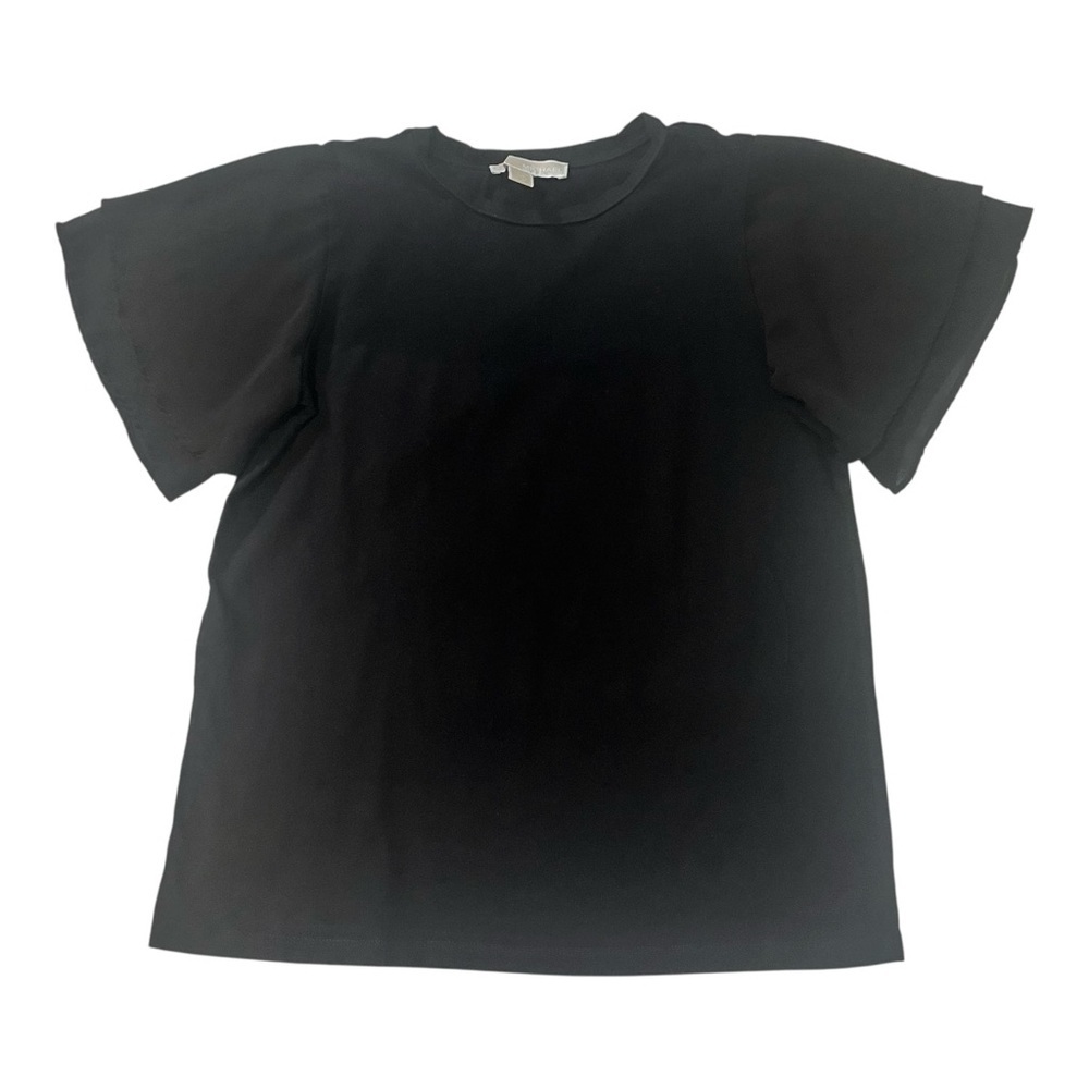 Michael Kors Classic Black Short Sleeve Top - Picture 4 of 6